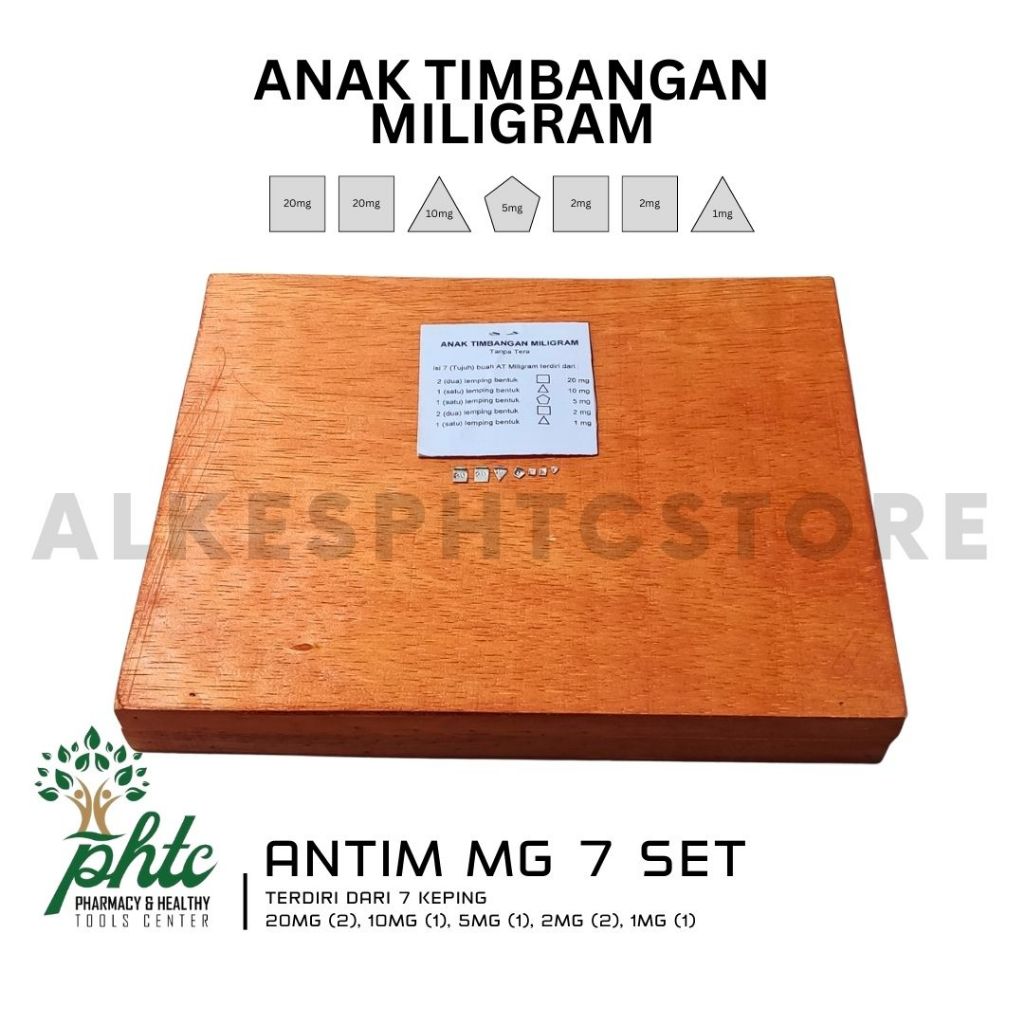 ANAK TIMBANGAN (MG) 7 SET