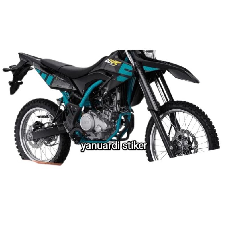 STRIPING STIKER LIST STANDAR MOTOR WR 155 R TAHUN 2022 stiker wr 155r 2022