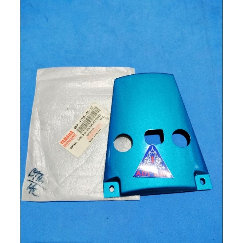 pad pet cover tail sambungan body bodi belakang biru muda bc3 4wh fizr f1zr original yamaha