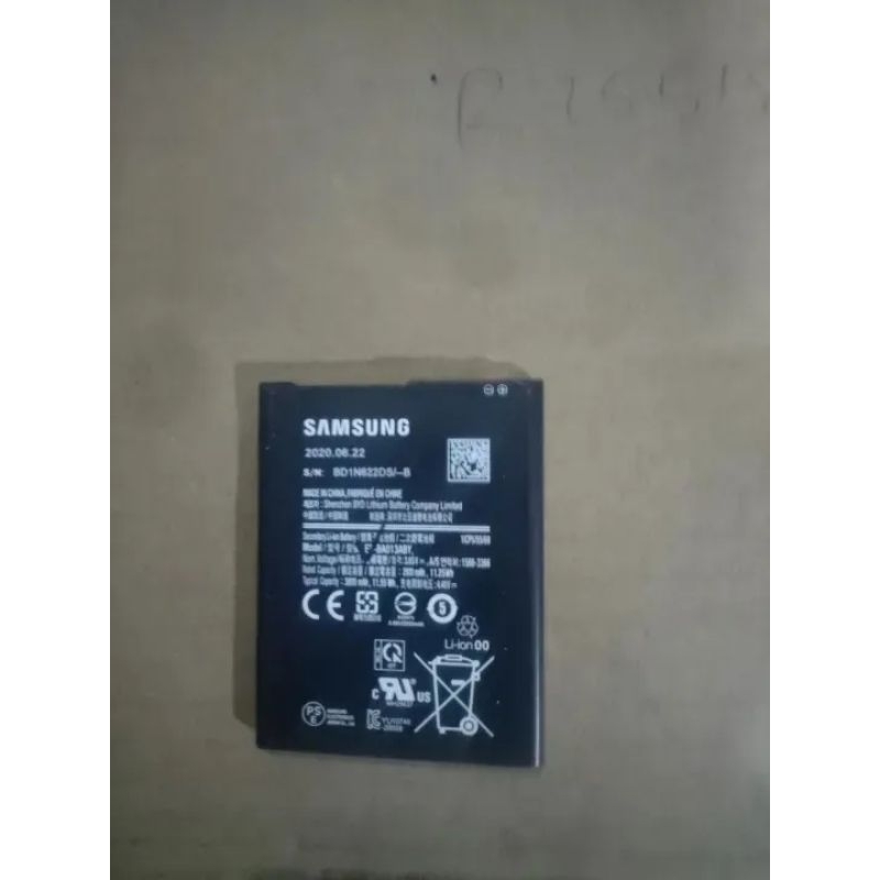 BATRE hp Samsung a01 core Original
