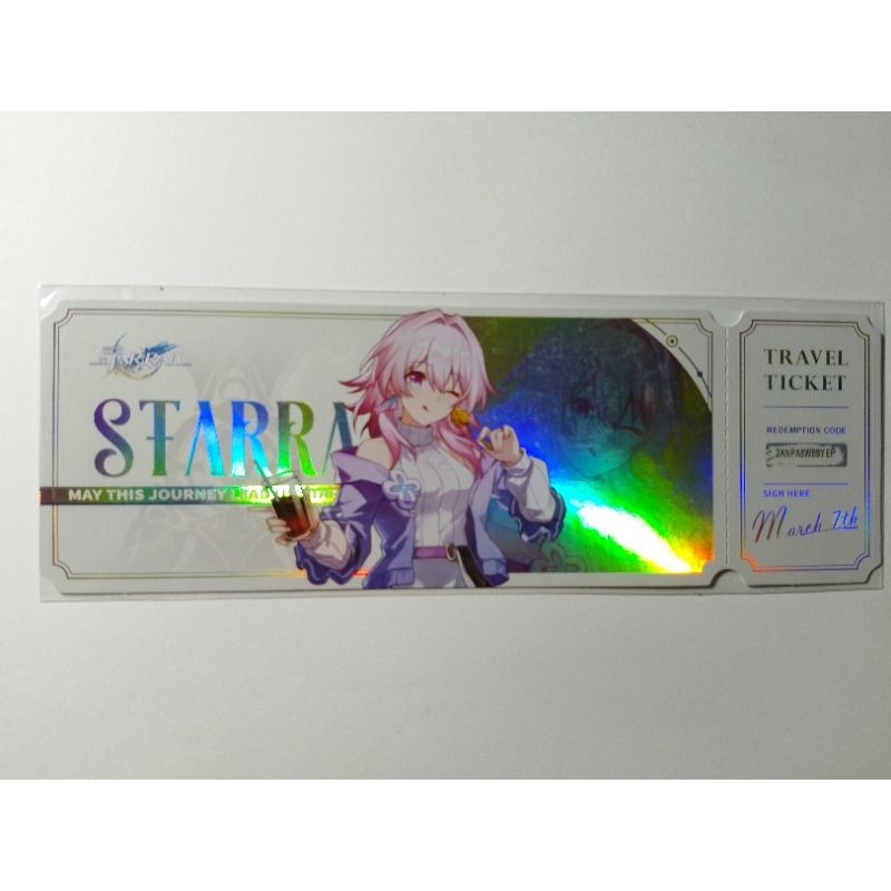 

[Limited] Ticket March 7 / Postcard JingliuTopaz / Postcard DanMarch