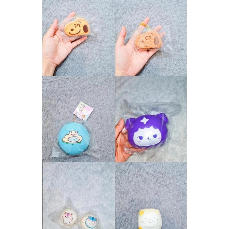 Squishy licensed preloved Bnip, snoopy, bubu dll