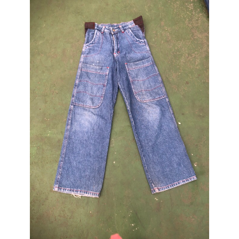 y2k jeans quiksiilver big pocket