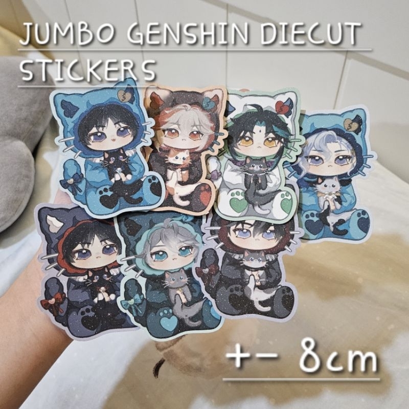 

WATERPROOF JUMBO GENSHIN. STICKER