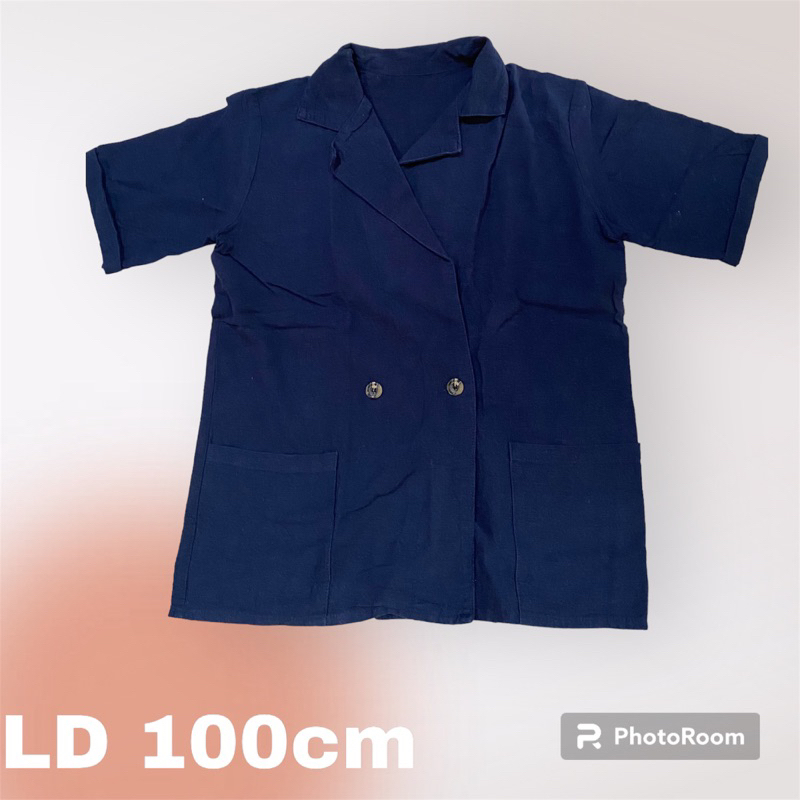 atasan outer jaket jacket jas formal jumbo kantor tangan pendek cardigan kardigan dewasa perempuan w