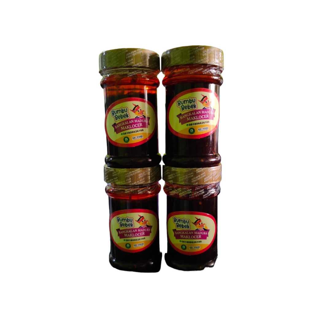 

Bumbu Hitam Madura Sambel Bebek Pendamping Makanan Berat Ringan