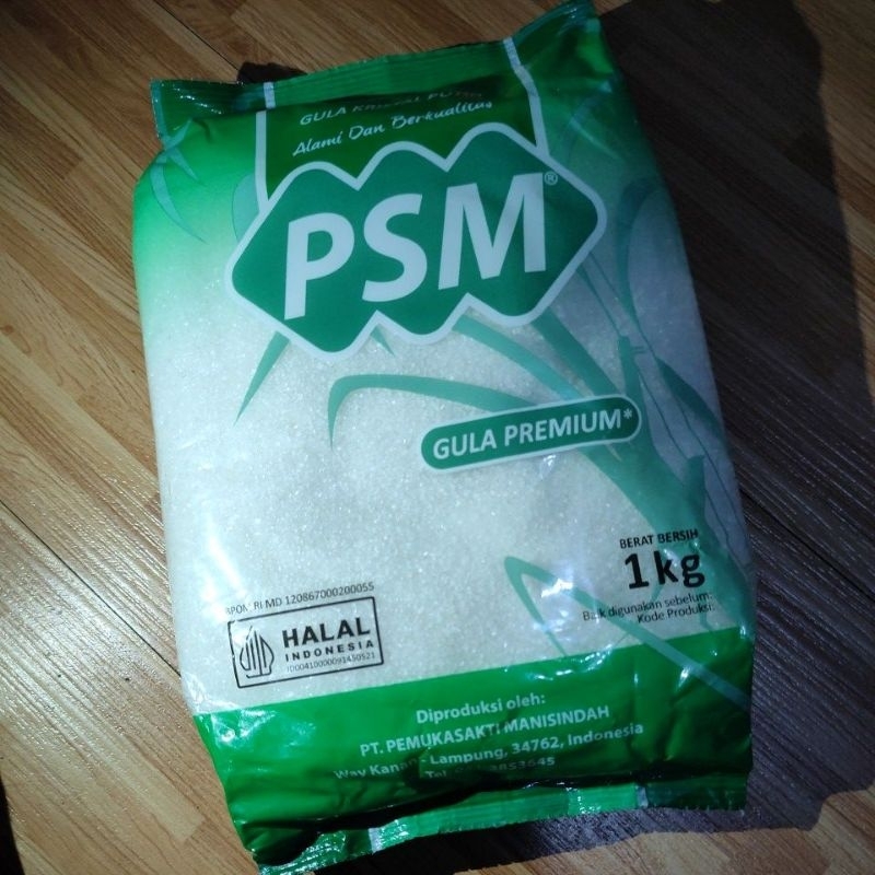 

Gula Pasir PSM gula premium 1kg