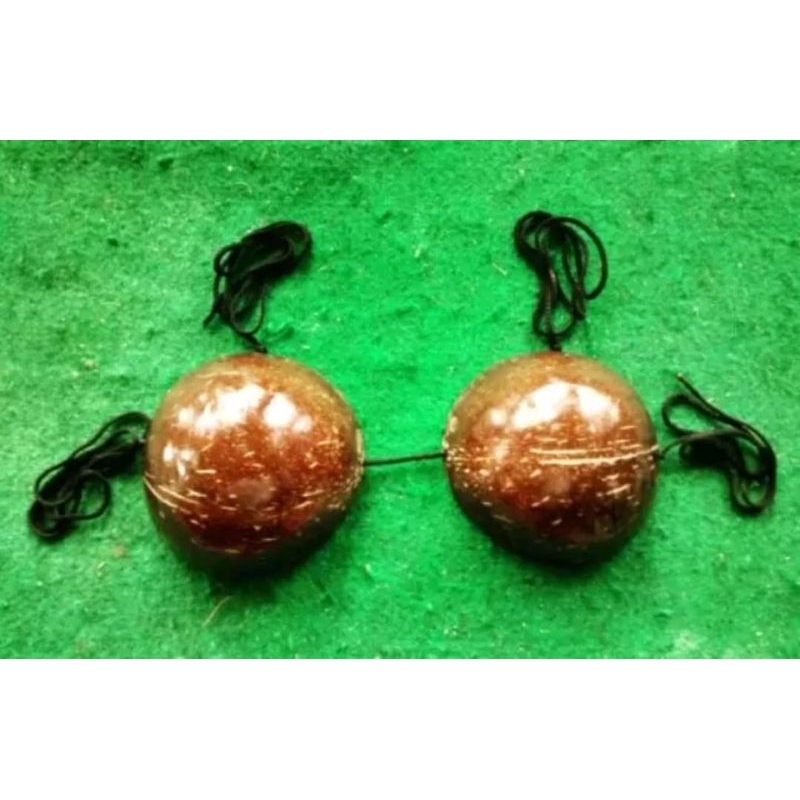 Bra batok, batok kelapa aksesoris tari, batok perlengkapan tari