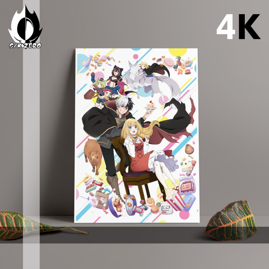 Poster size A3 Anime Paling Lengkap - Konyaku Haki sareta Reijou wo Hirotta Ore ga, Ikenai Koto wo O