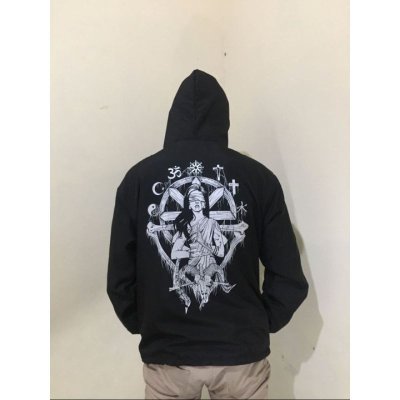 Jaket Parasut Pluralisme Plural(is)Me hoodie jaket