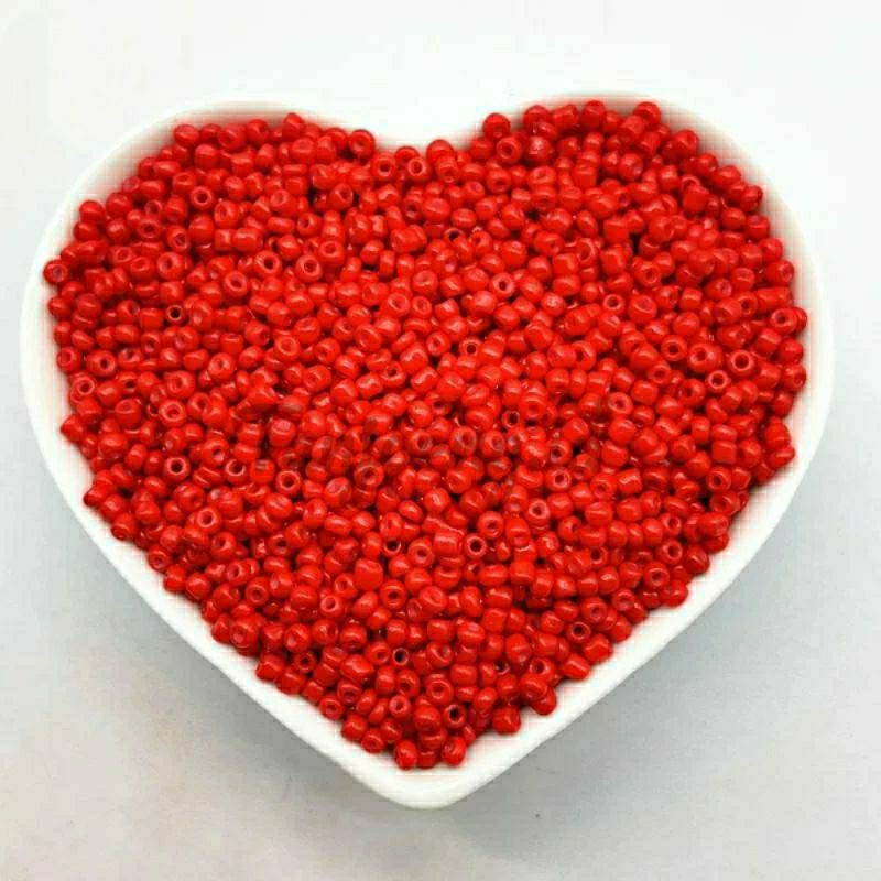 mote/manik manik susu Bulat pastel 3mm 10gr