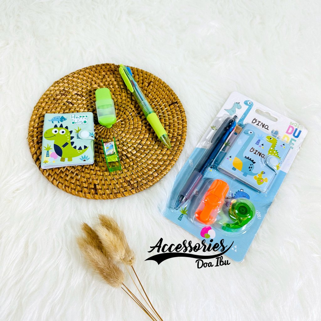 

LL05 Stationary Set 4in1 MTF / Alat Tulis Anak Sepaket 4in1