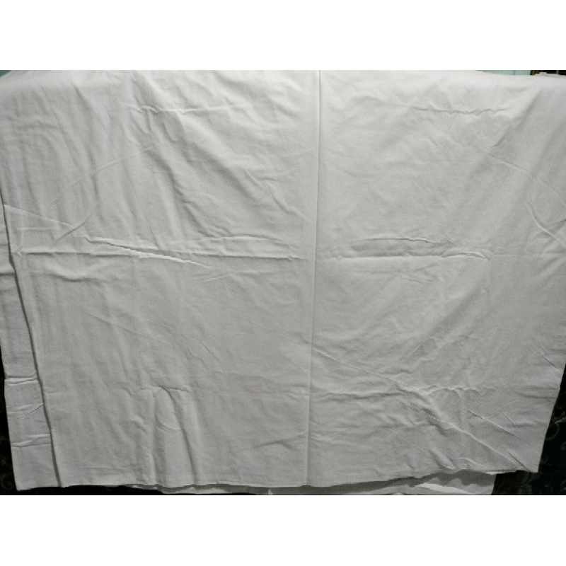 Duvet cover, cover bed cover, cover inner, putih polos & embos motif ex hotel bintang5