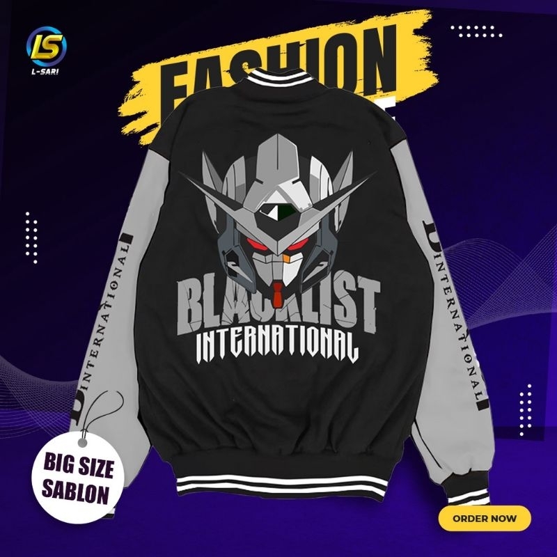 Jaket Varsity Blacklist Rr Evos  Alter Ego Onic Esport Size S M L XL XXL XXXL