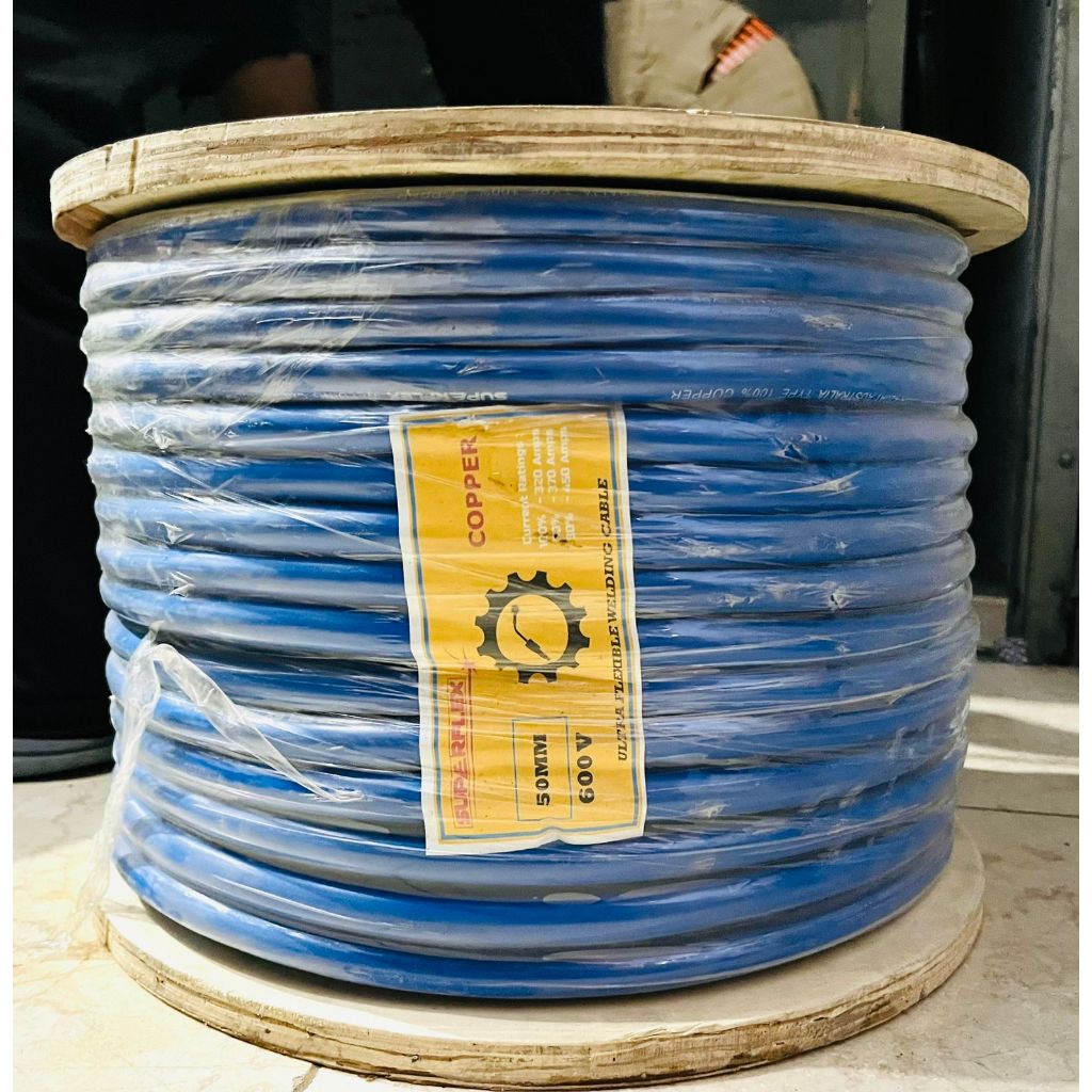 kabel las 50mm full tembaga superflex