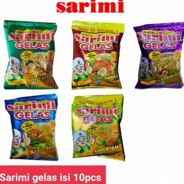 

sarimi gelas mie gelas 10 bungkus