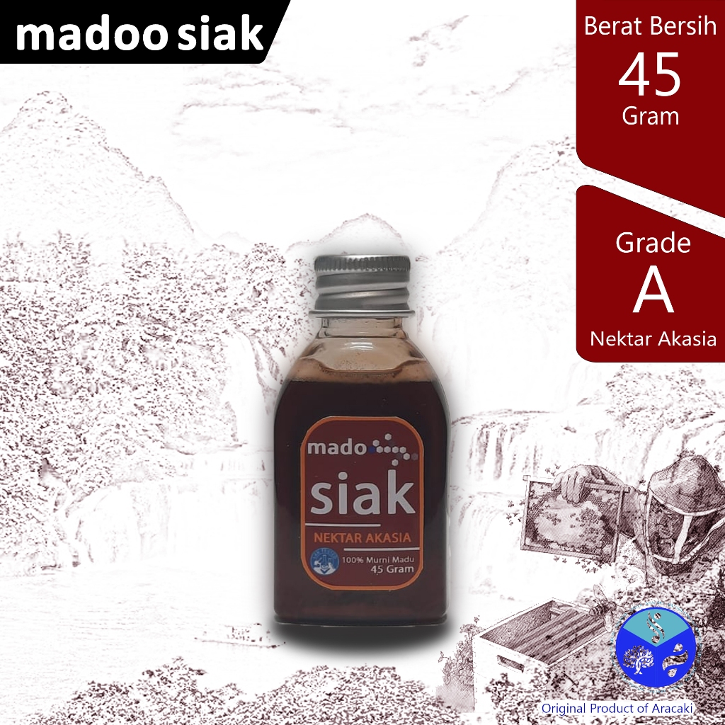 

Madu Siak Raw Honey Madoo 45 gram