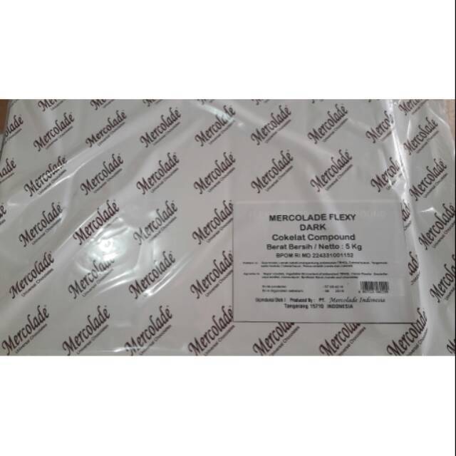 

Chocolate Compound Mercolade Flexy / Coklat Batang Flexy Mercolade 5kg