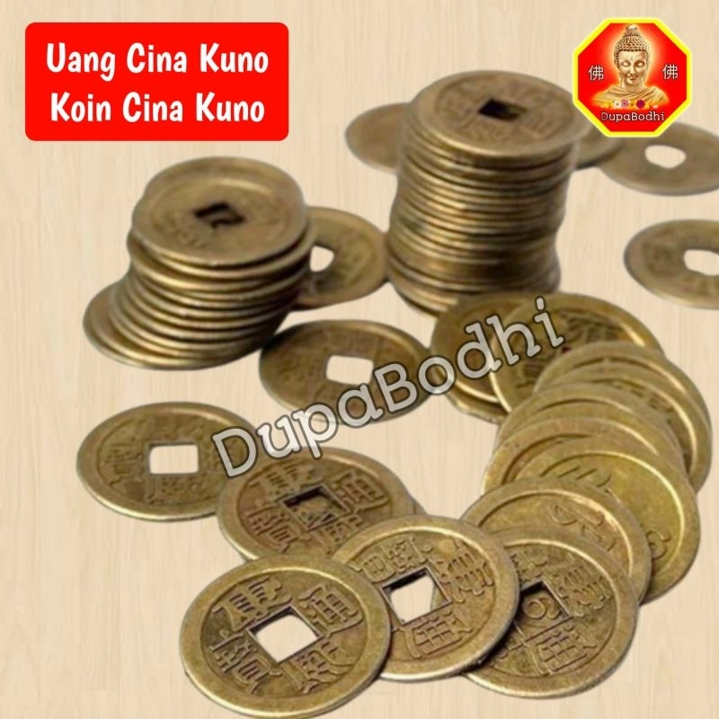 koin fengshui china / uang kuno / uang china kuno / uang sembahyang