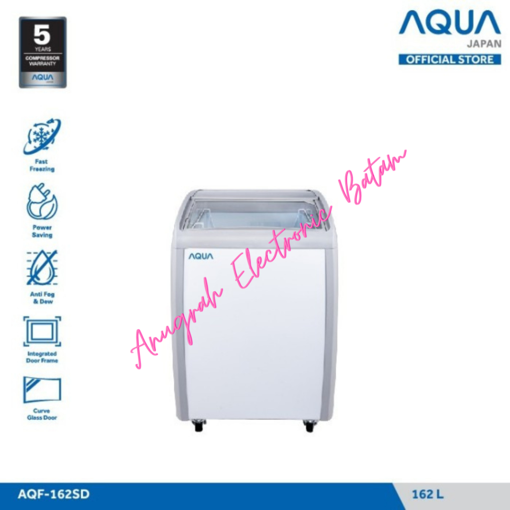 Aqua AQF-157SD Freezer Box Chest Freezer BATAM