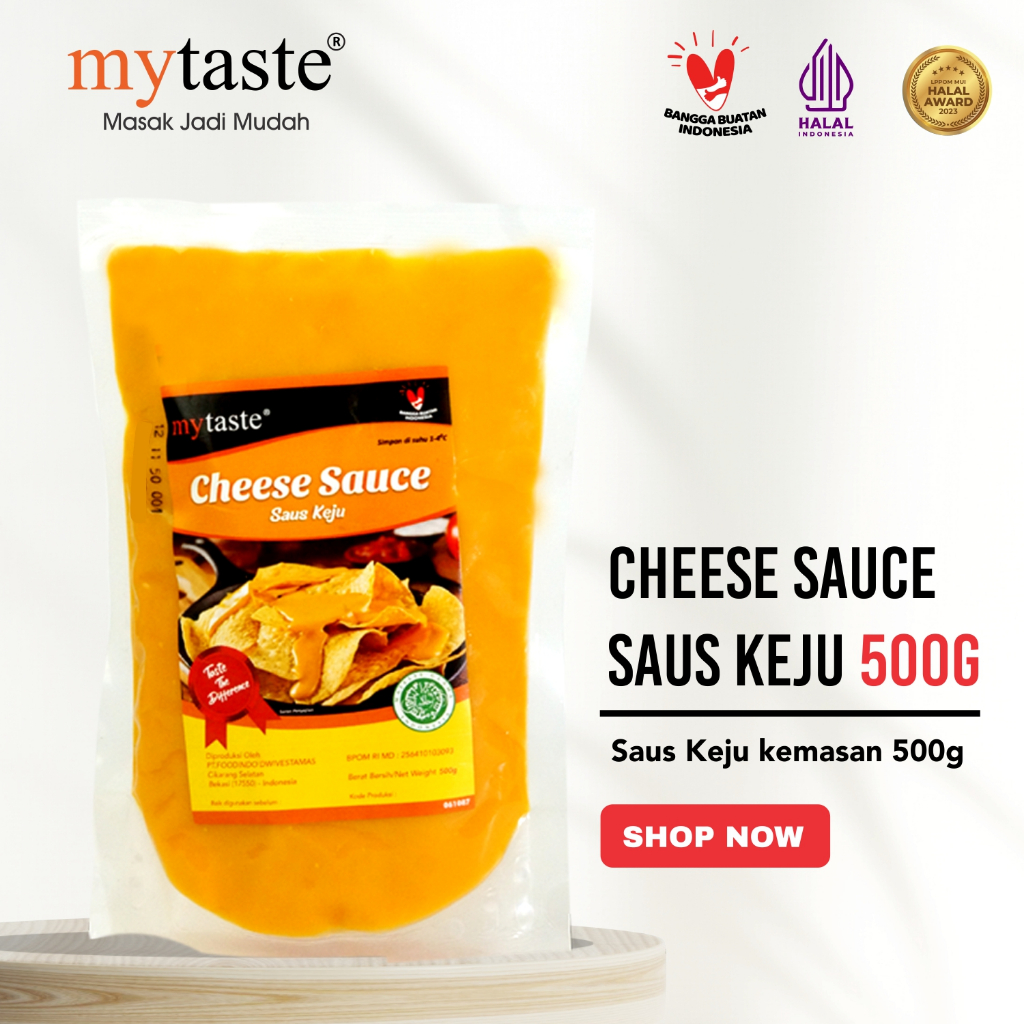 

My Taste Cheese Sauce 500 gr Saus Keju