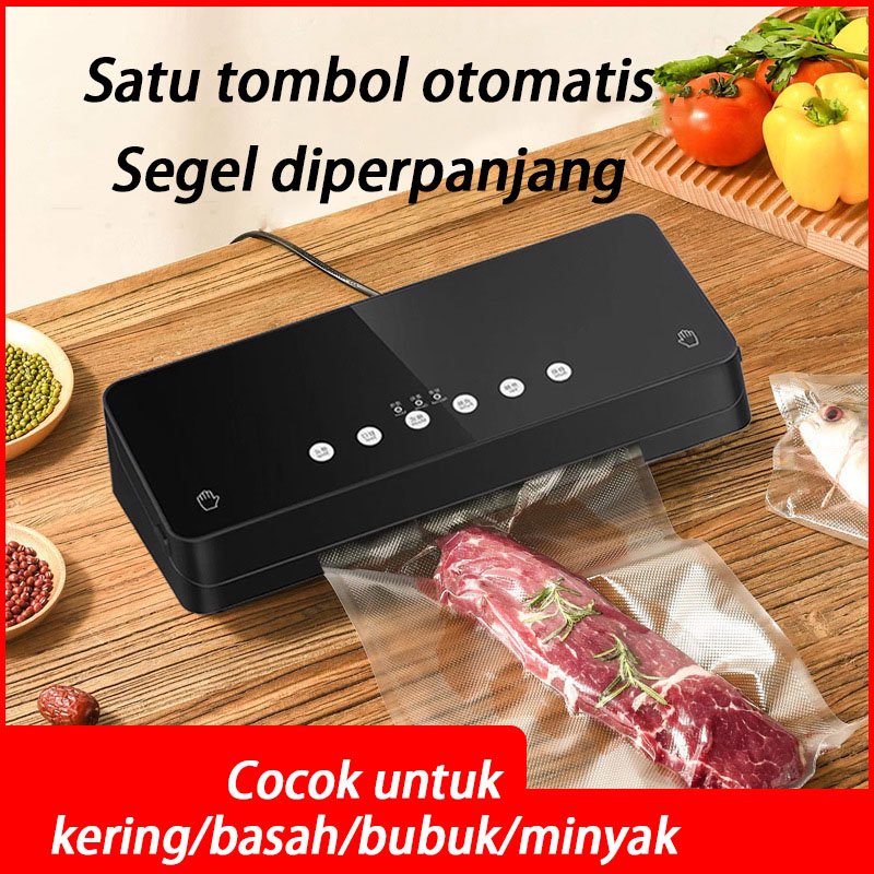 Portable Food Vacuum Sealer VM2 Mesin Vacuum Sealing Otomatis Mesin Penyegel Makanan Basah Kering