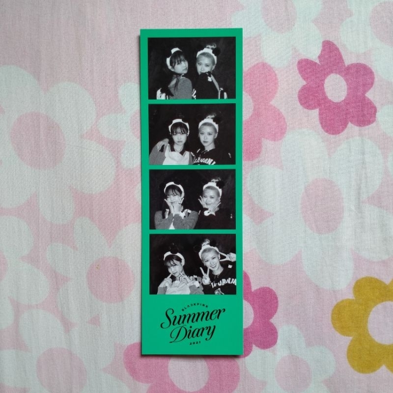 Blackpink Photostrip Summer Diary Jennie Rose