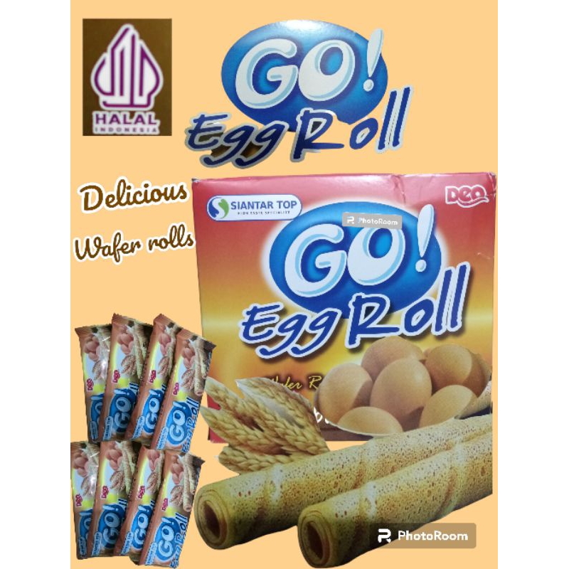 

Go eggrolls/wafer stik rols/jajanan unik/jajanan murah