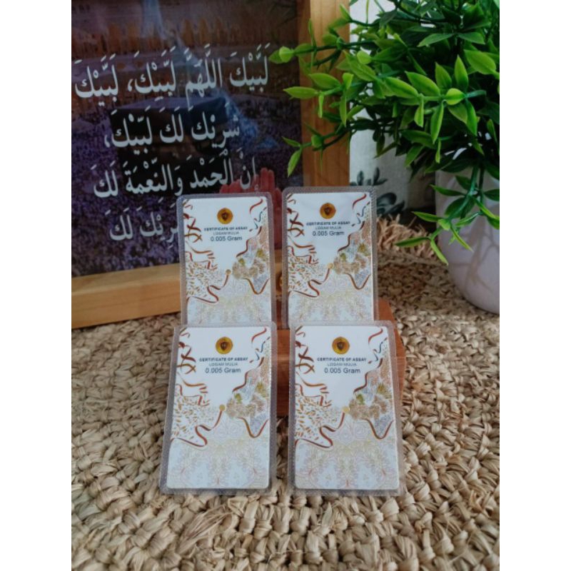 Mini Gold Reguler 0,005 gram / 0,01g