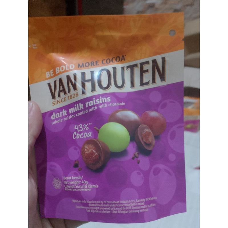 

VANHOUTEN BE BOLD MORE COCOQ 43% COCOA 40g