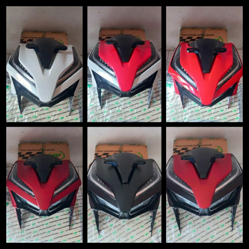 FULL SET TAMENG SAYAP+REFLEKTOR LAMPU DEPAN VARIO 125 150 LED ALL NEW 2018-2022