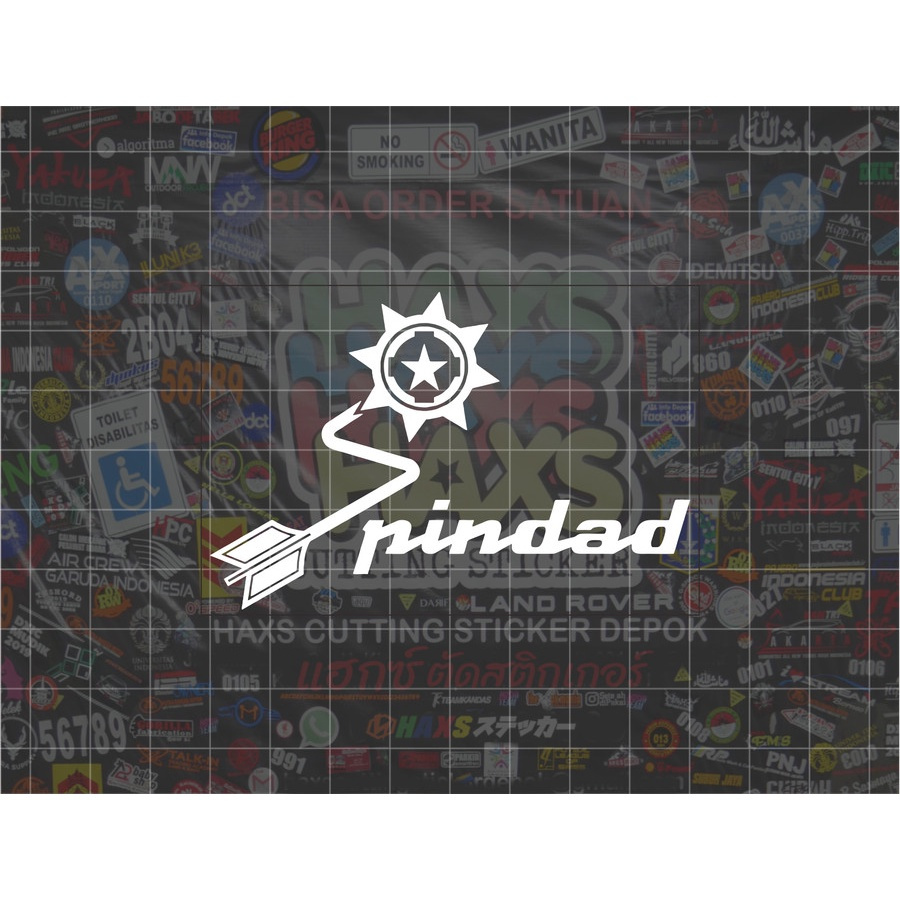 1157 Cutting Sticker Logo Pindad Untuk body dan kaca  Motor dan Mobil