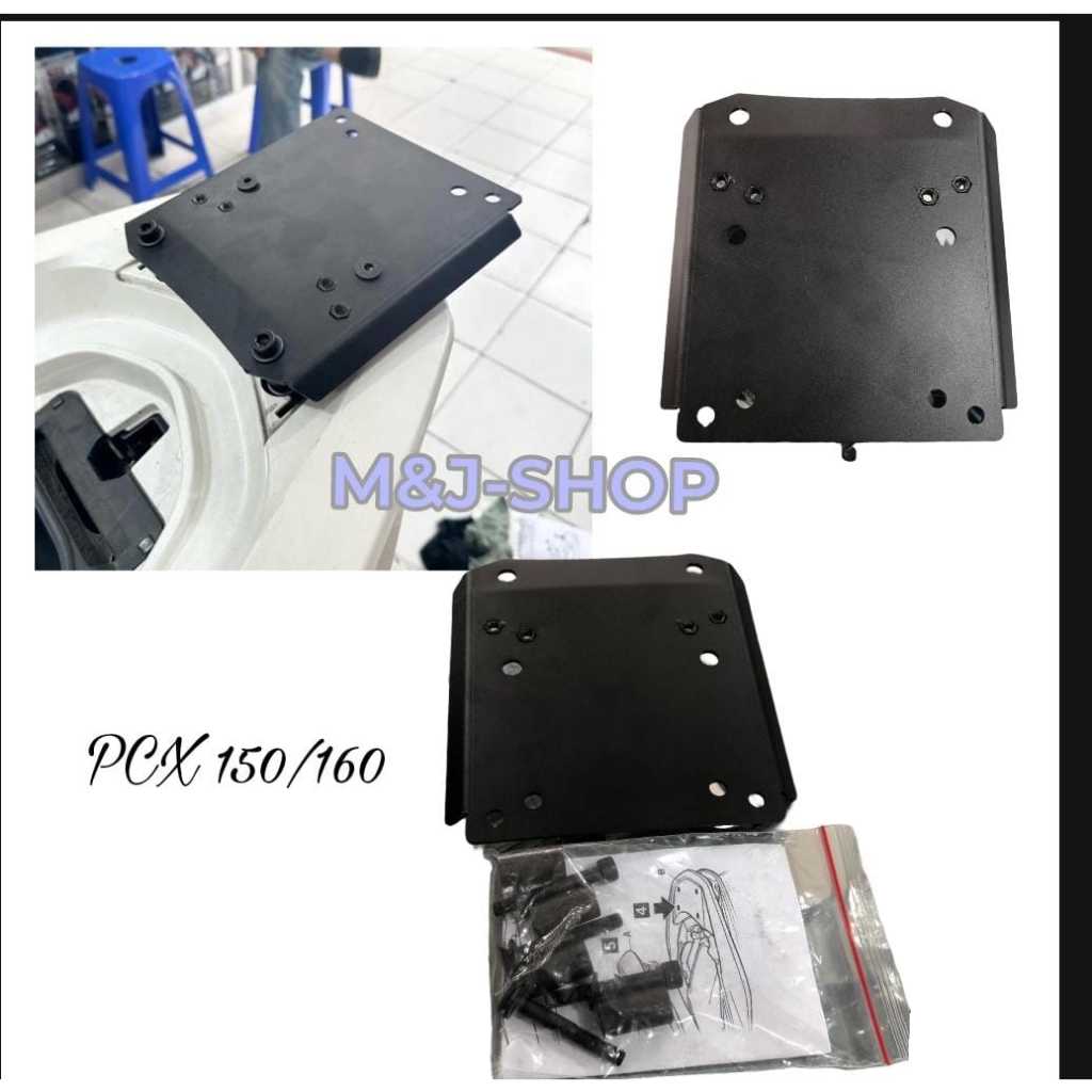 Bracket top Box pcx 150/160 dudukan box pcx 150/160 behel box pcx 150/160 new