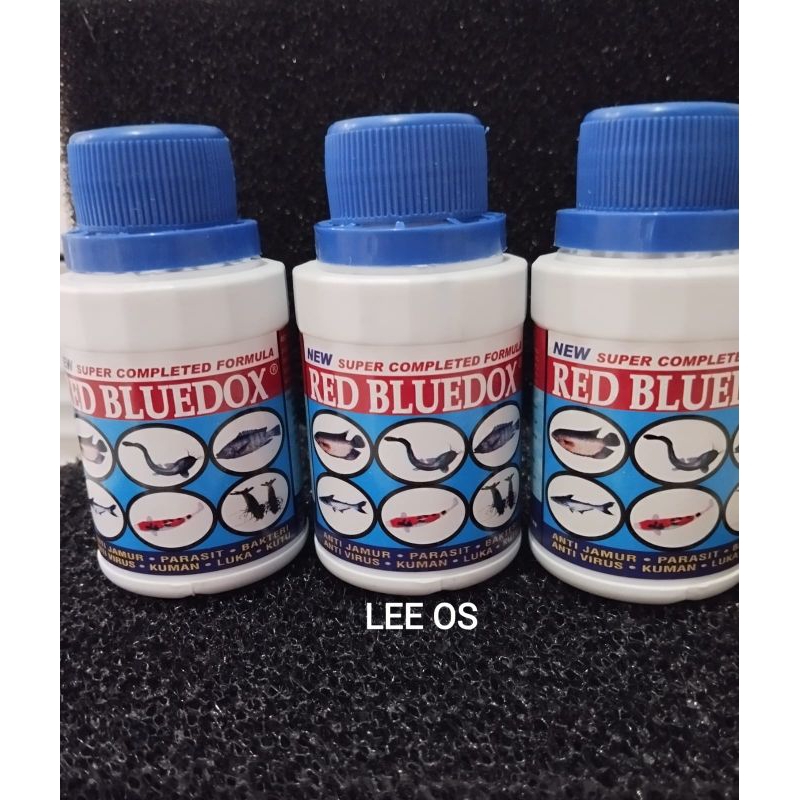 Obat Ikan Jamur Parasit Red Bluedox 120ml