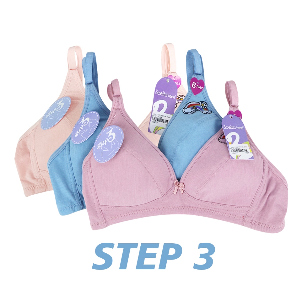 Scelta - Step 3 Bra Remaja Miniset Bh Teenager Scelta Teen Bh Sc T3 133