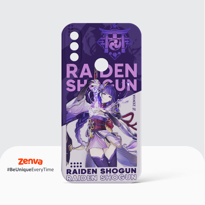 Custom Case Casing HP Raiden Shogun Genshin Impact - Softcase Genshin Impact Raiden Shogun