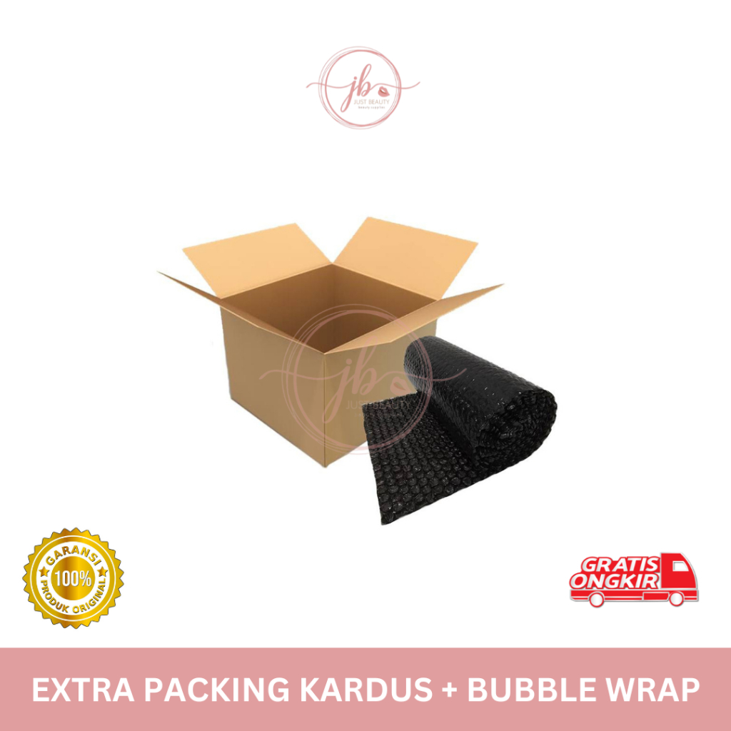 

[SAFE PACKING] EXTRA KARDUS + BUBBLE WRAP