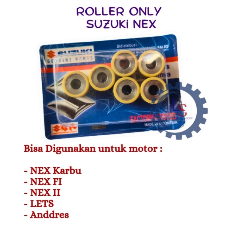Roller only Suzuki Nex karbu - Nex FI - Nex II - Lets - Anddres