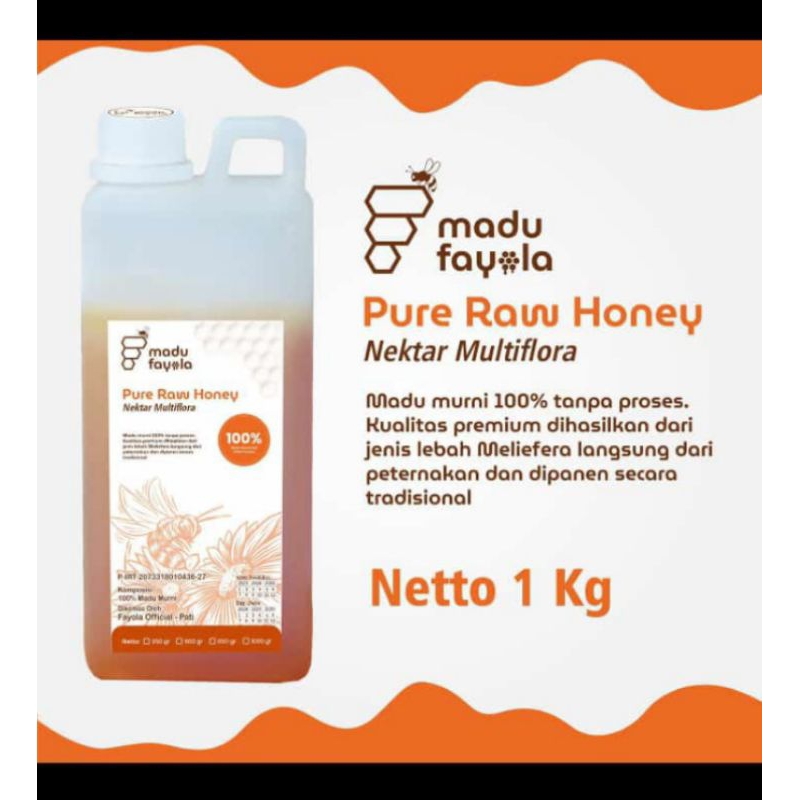 

Madu Fayola Nektar Multiflora 1000gram