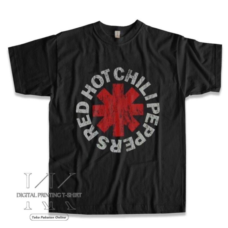 kaos Red Hot Chili Peppers band t-shirt