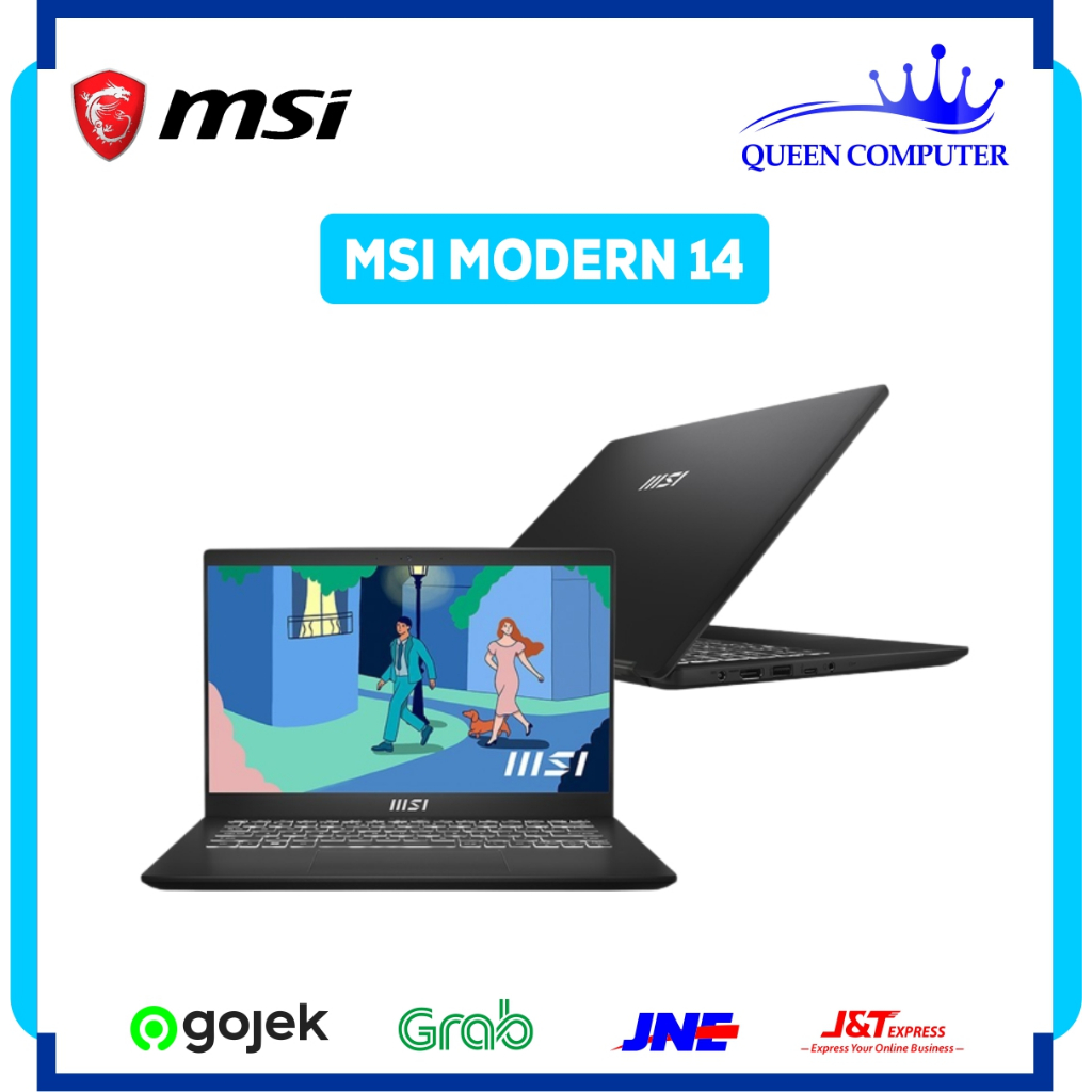 Laptop MSI Modern 14 Ryzen 7 7730U 16GB 512GB W11 OHS 2021