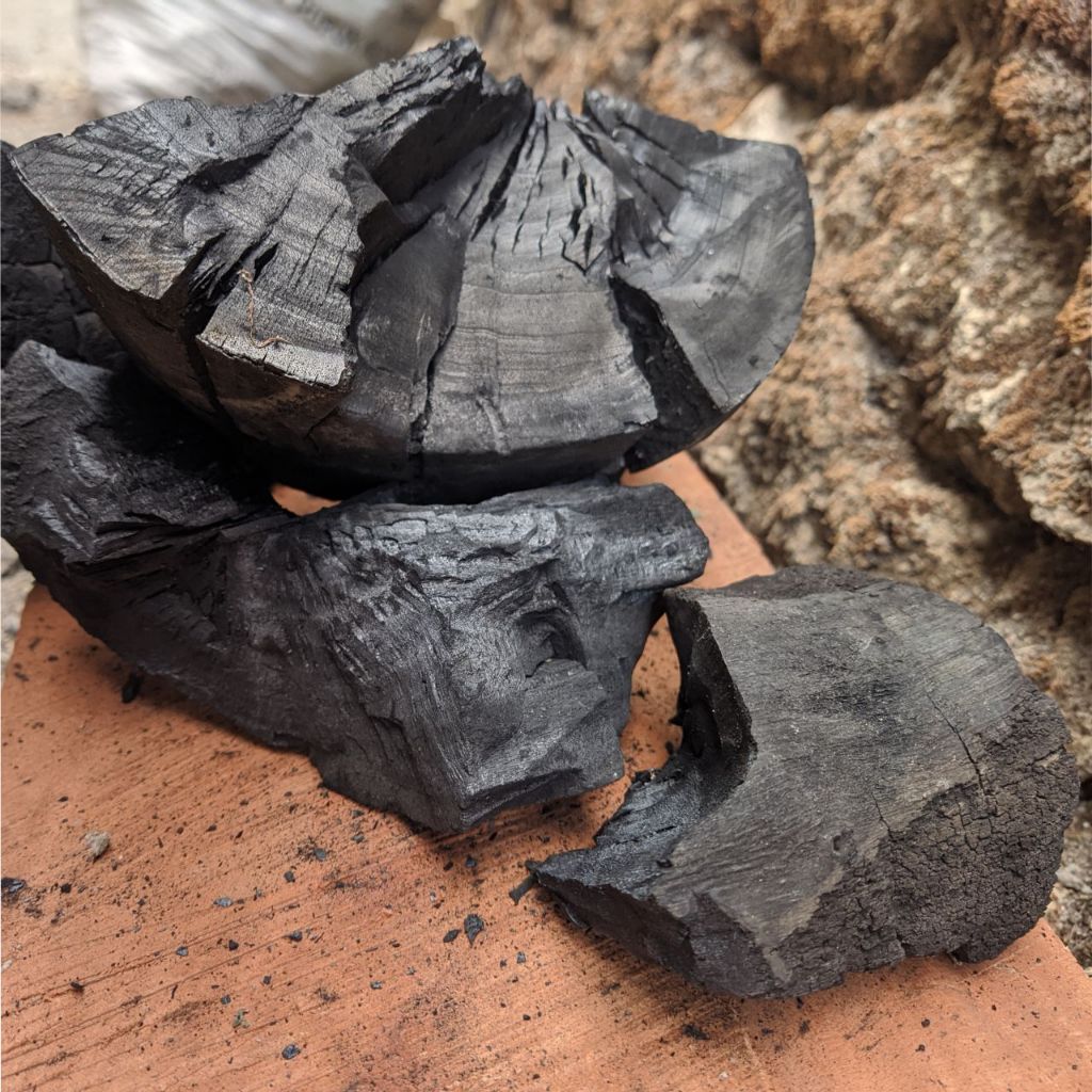 Areng Kayu Kemasan 1kg Untuk Bakaran Dan Tanaman | Arang Kayu Mahoni Kemasan 1kg | WOOD CHARCOAL / L