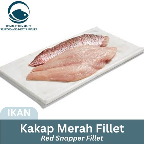 

Ikan Kakap Merah Fillet / Red Snapper fish