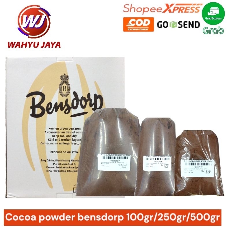 

Cocoa Powder Bensdorp Ukuran 100gram/250gram/500gr
