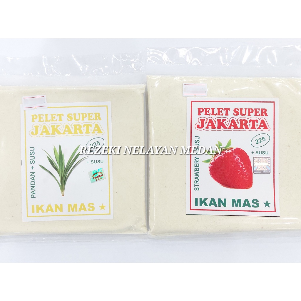 Umpan Ikan Mas PELET SUPER JAKARTA 225