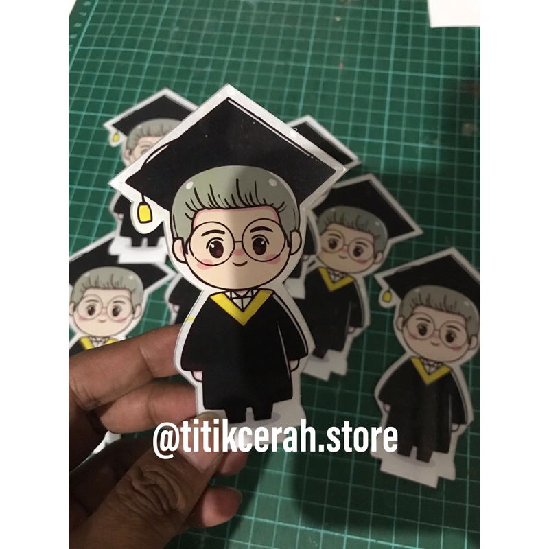 Piala Wisuda Akrilik (Sarjana) Akrilik Saja - Piala Wisuda - Plakat Akrilik Wisuda - Plakat Akrilik 