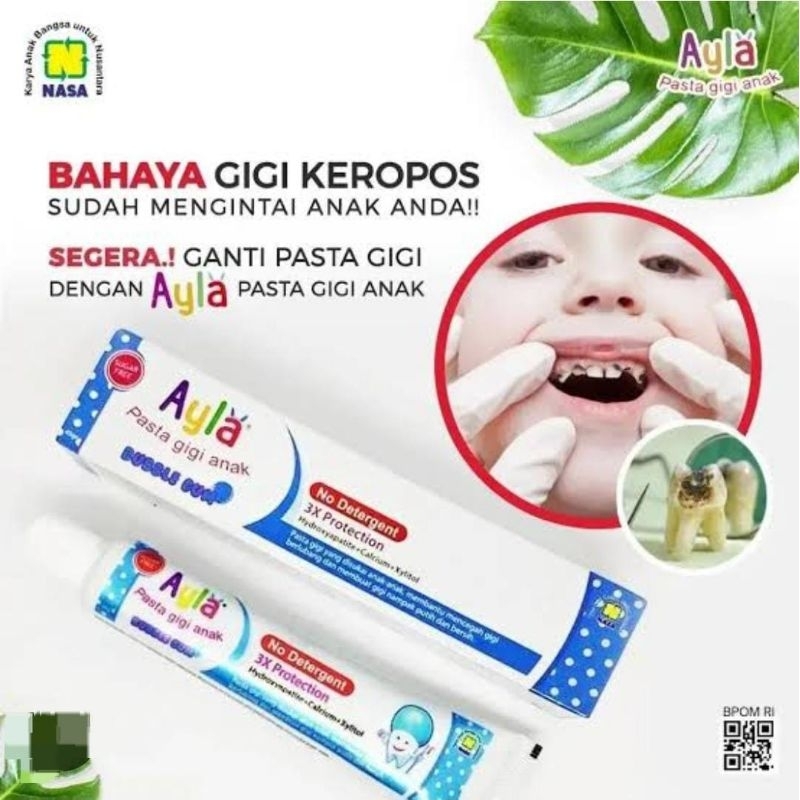 Ayla pasta gigi anak