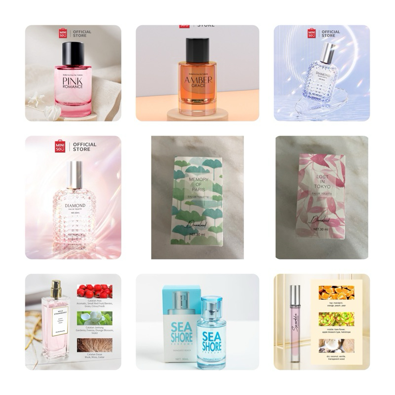 Miniso Parfum wanita/miniso bodymist/parfum wanita