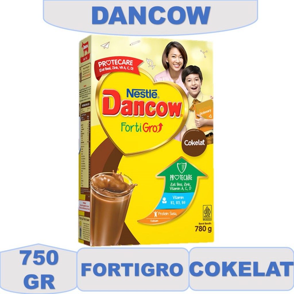 

Susu Dancow Fortigro Cokelat 750 gr dancow instant cokelat - de snop