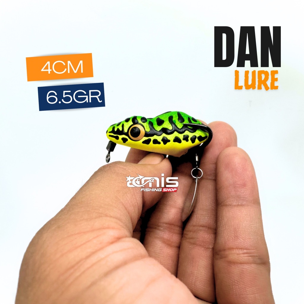 Dan Lure Motif Toman Softfrog Kodok Karet Umpan Casting Gabus Soft Frog